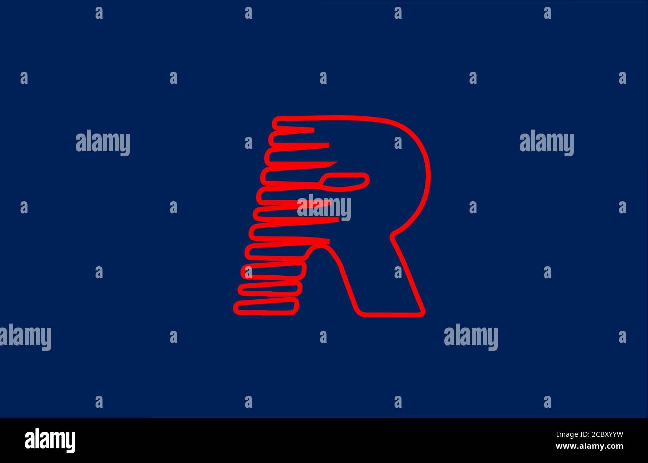 R line logo hi-res stock photography and images - Alamy
