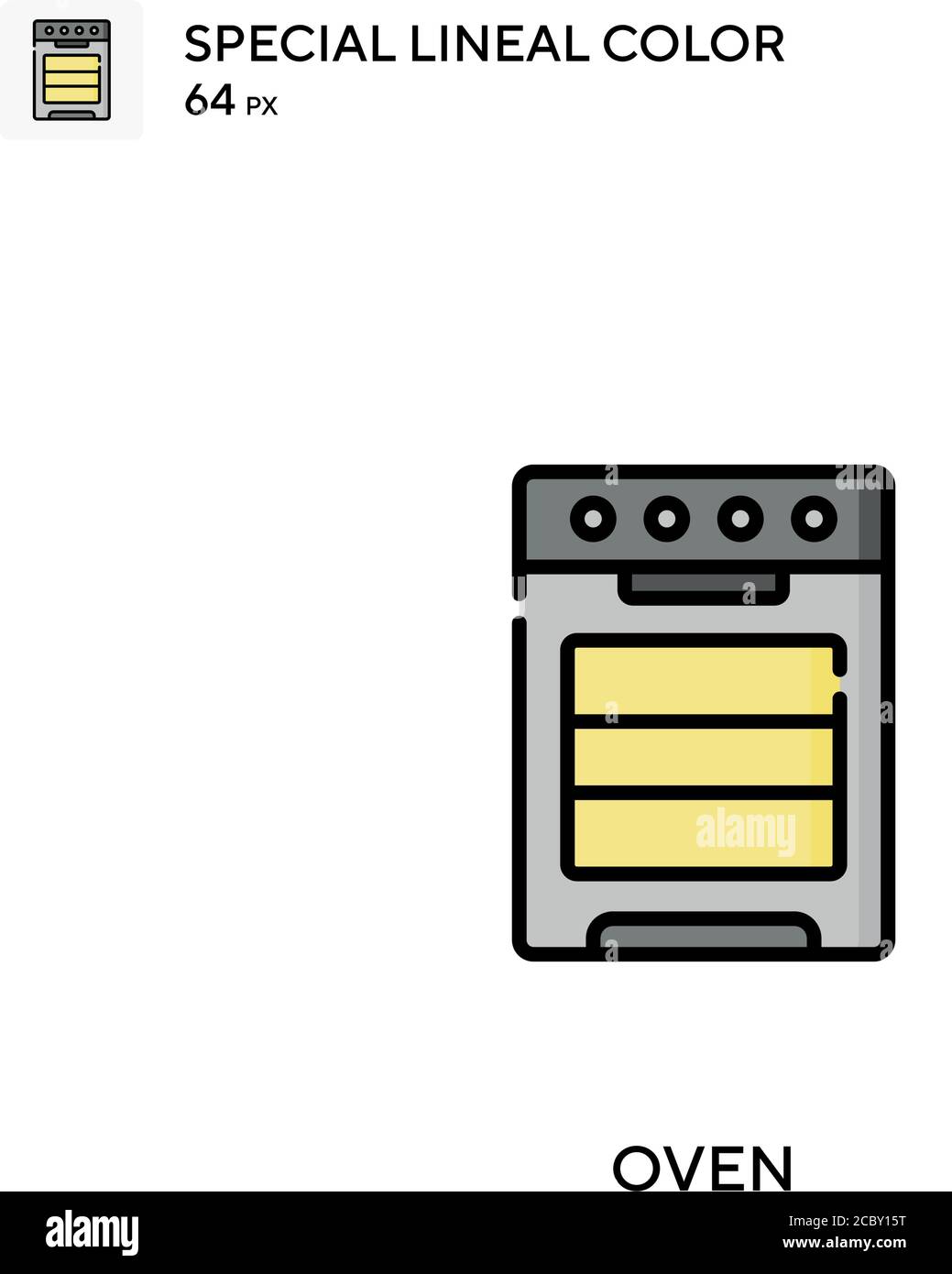 Oven Special lineal color vector icon. Oven icons for your business ...