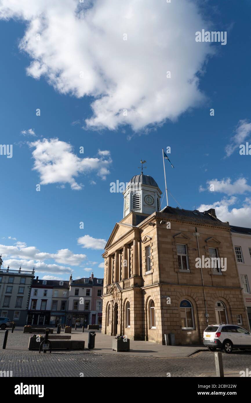 Kelso Town Hall in the Scottish Borders Stock Photo Alamy