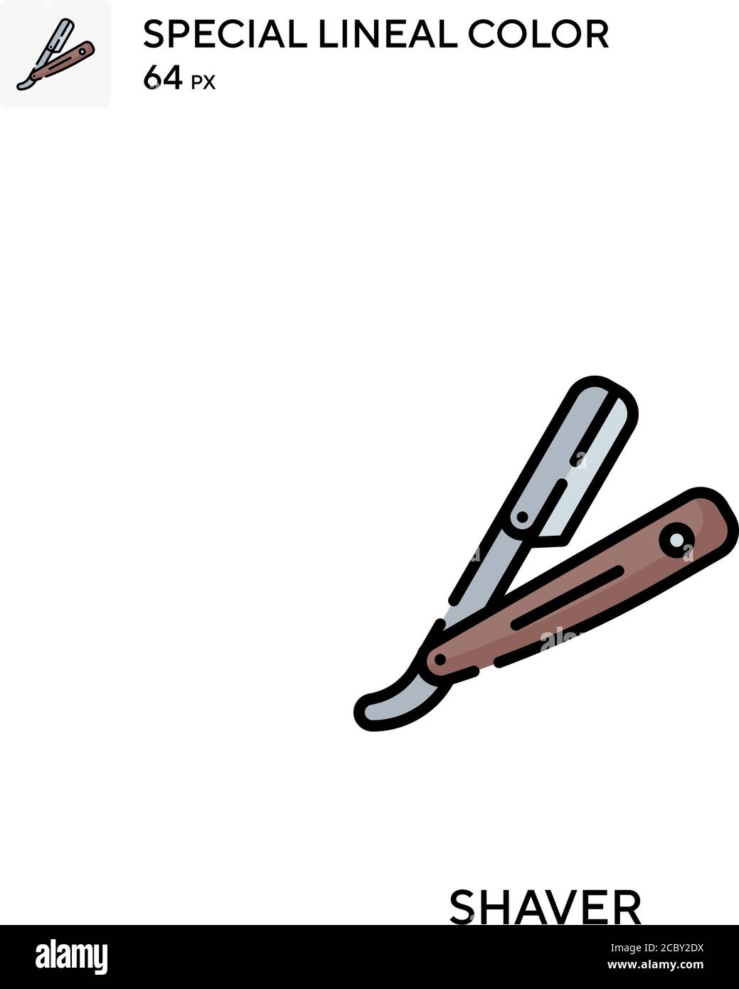 Shaver Special lineal color vector icon. Shaver icons for your business ...