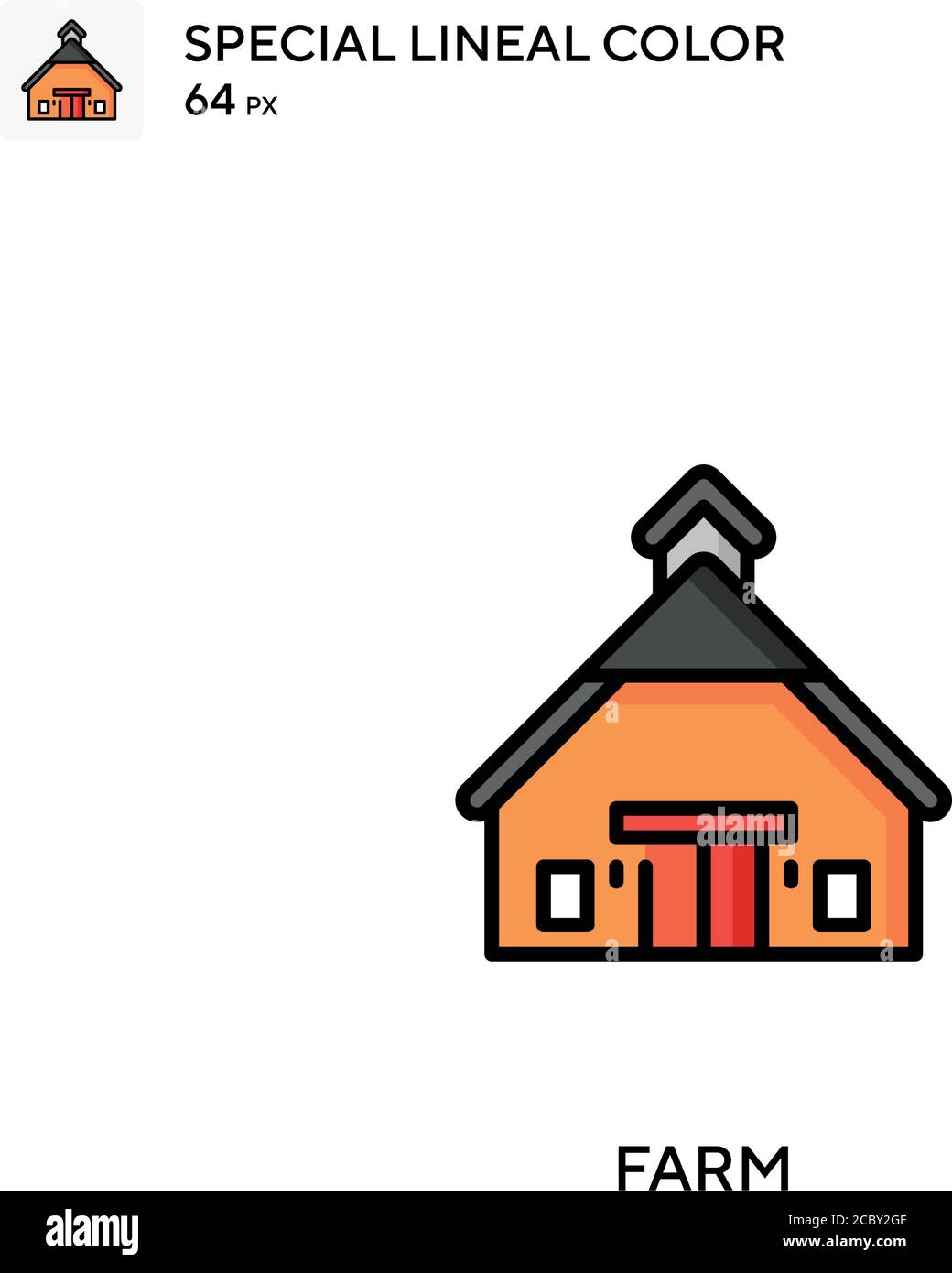 Farm Special lineal color vector icon. Farm icons for your business ...