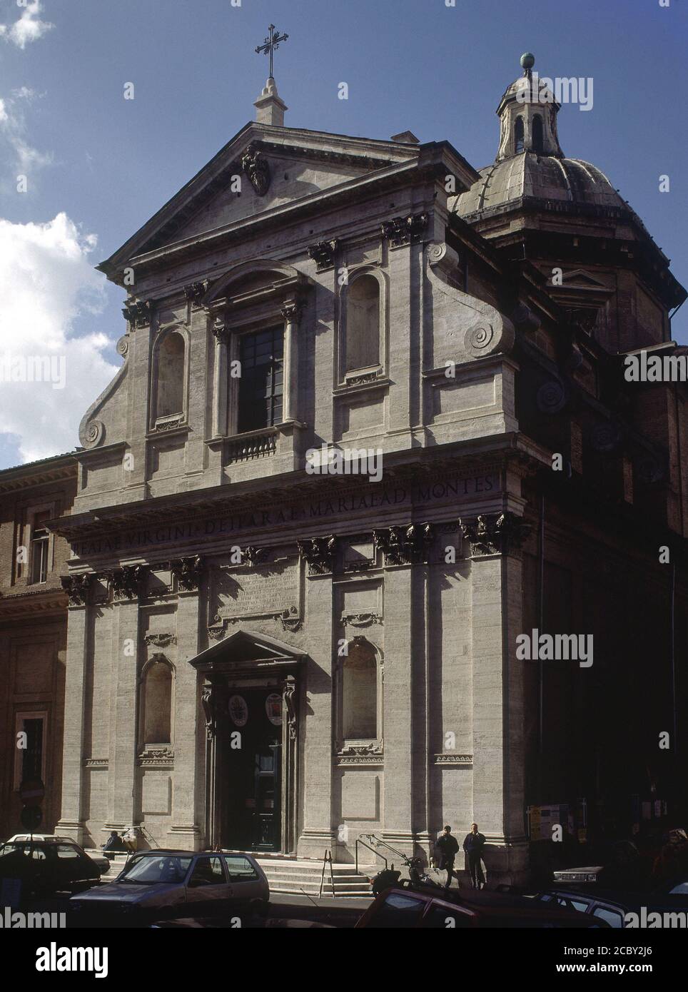 (FACHADA - SIGLO XVI). Location: IGLESIA. Rome. ITALIA Stock Photo - Alamy