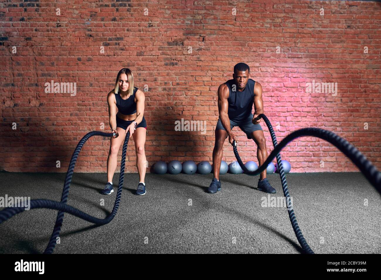 Indoor battle ropes hot sale