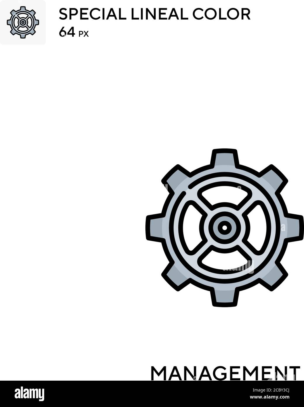 Management Special lineal color vector icon. Management icons for your ...