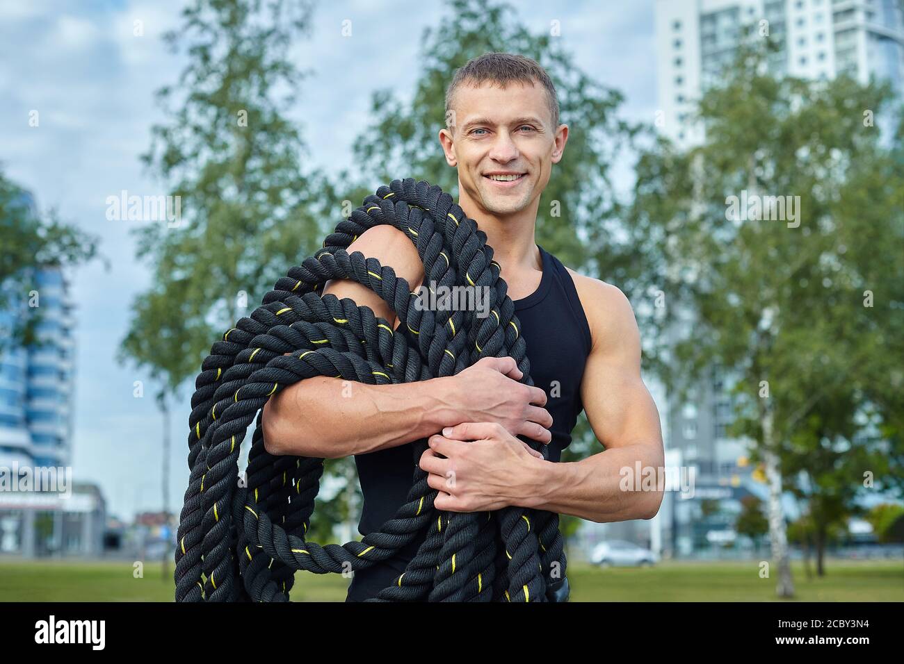 Muscular gymnastic hi-res stock photography and images - Alamy