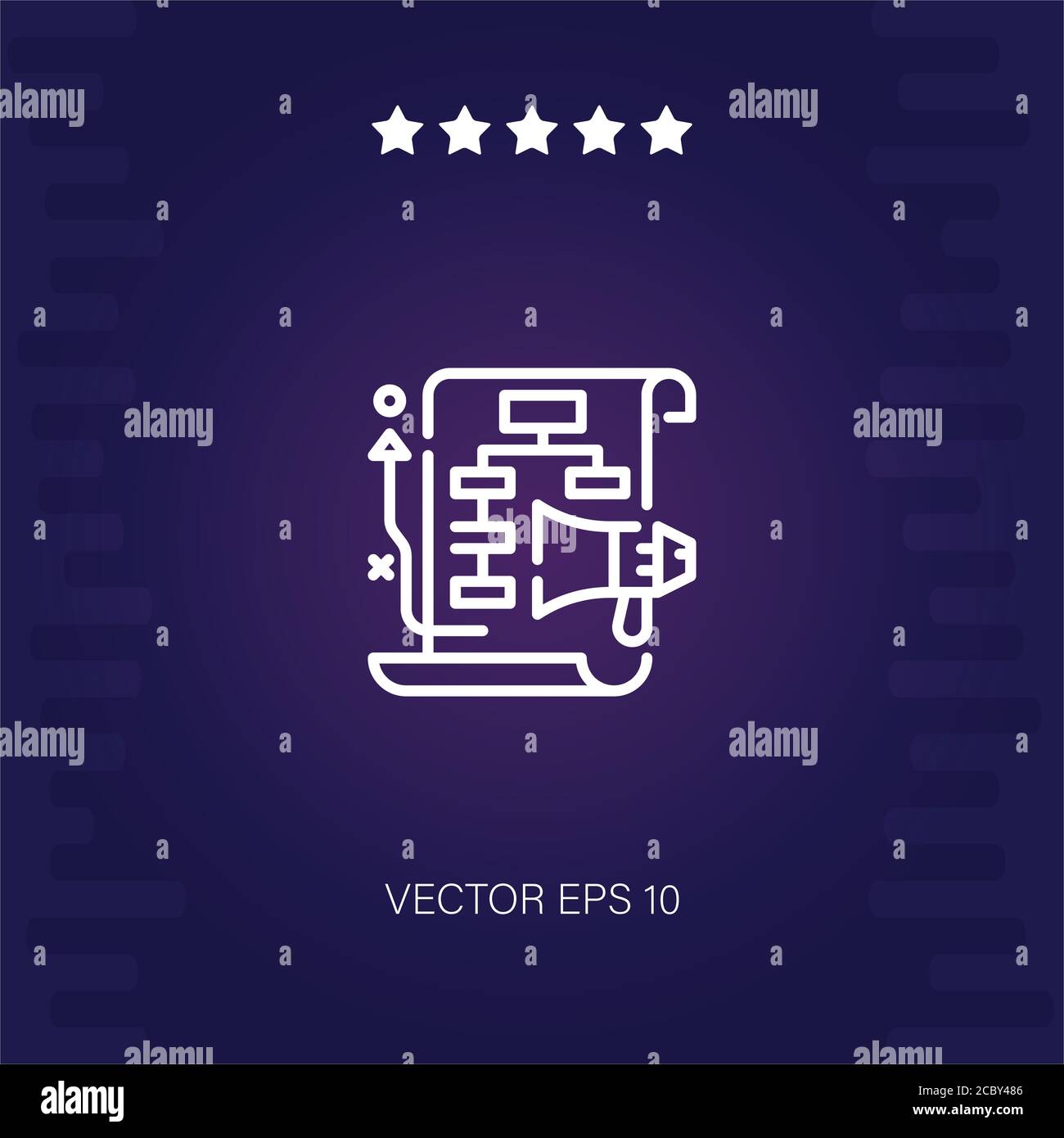 planning vector icon modern illustration Stock Vector Image & Art - Alamy