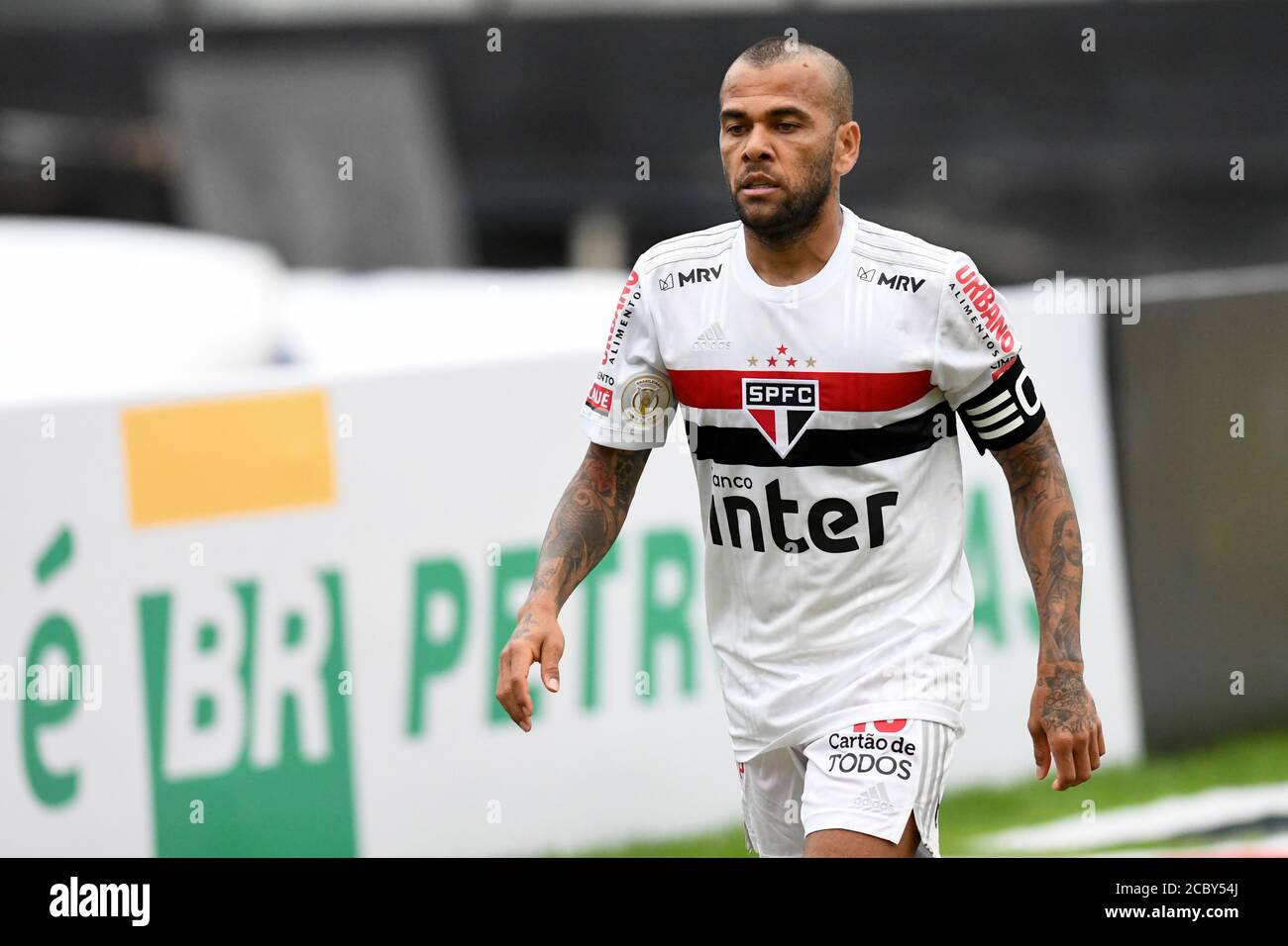Rio De Janeiro Brazil 16th Aug 2020 Daniel Alves During Vasco X Sao Paulo Held At