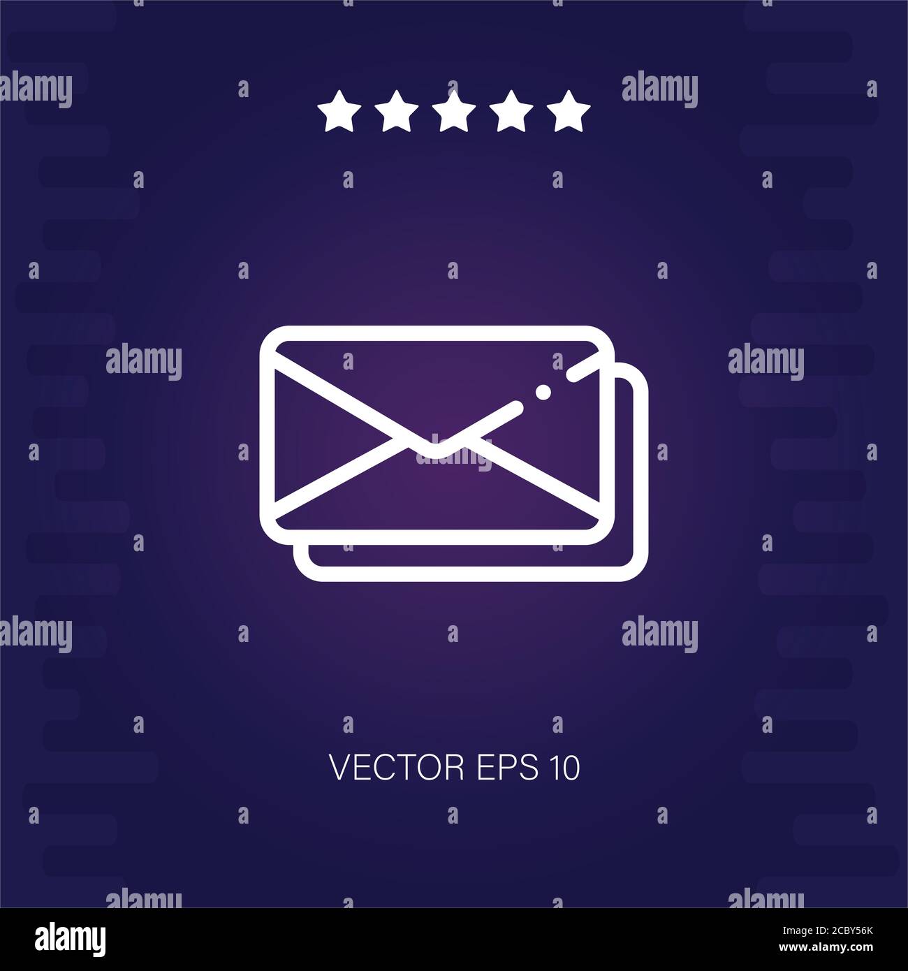 mails vector icon modern illustration Stock Vector Image & Art - Alamy