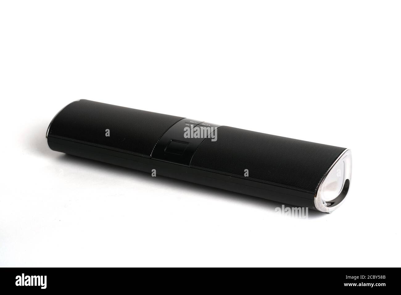 wireless speaker system on a white background Stock Photo