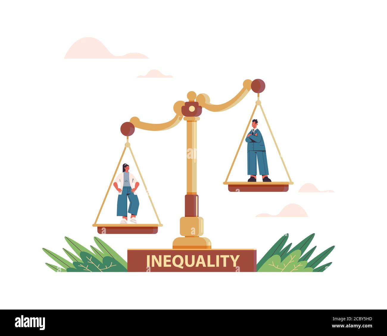 Equal opportunities job Stock Vector Images Alamy