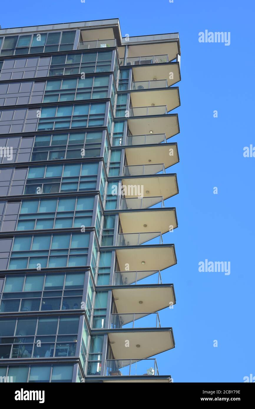 Glass corner building hires stock photography and images Alamy