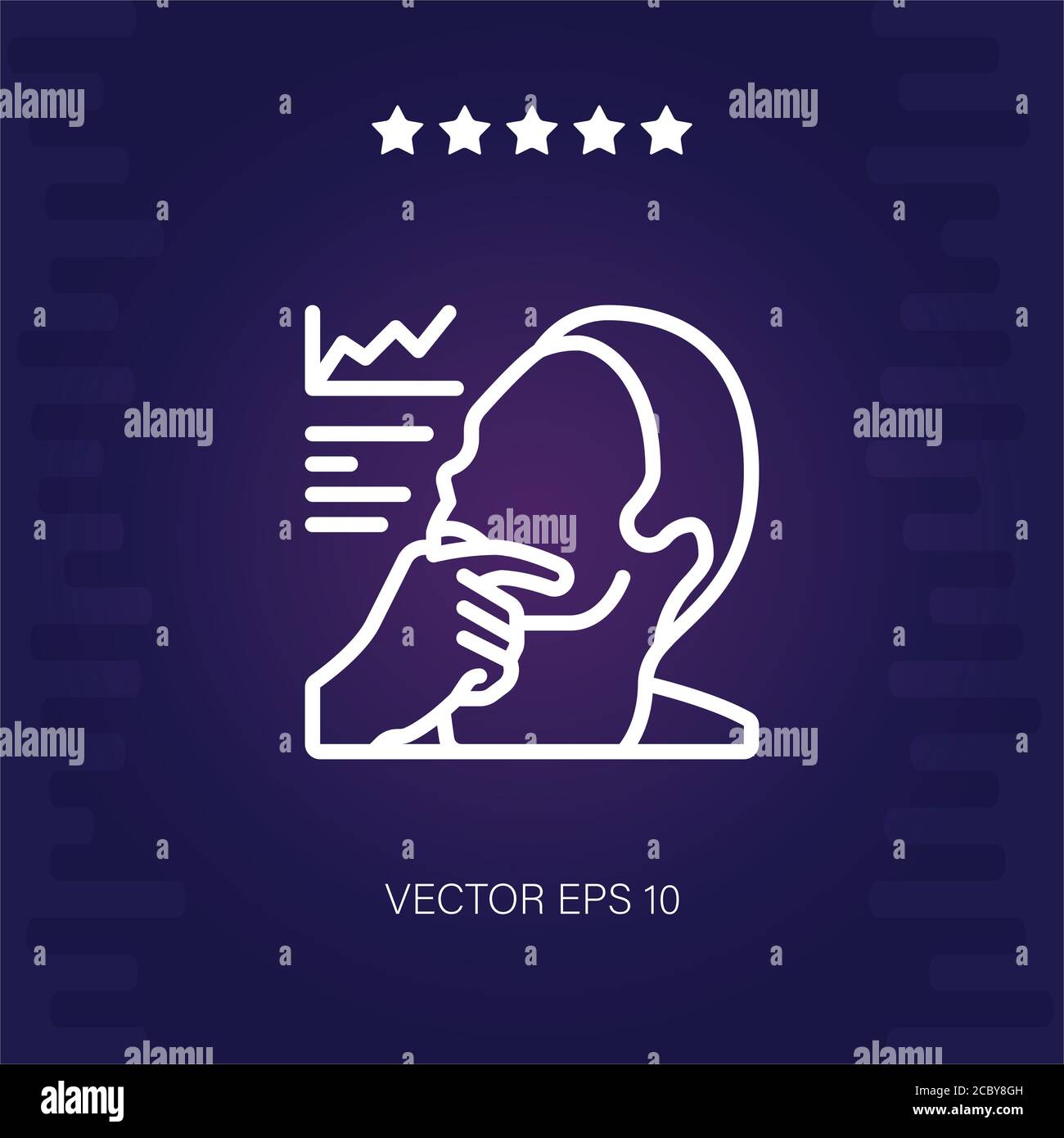 analytics vector icon modern illustration Stock Vector Image & Art - Alamy