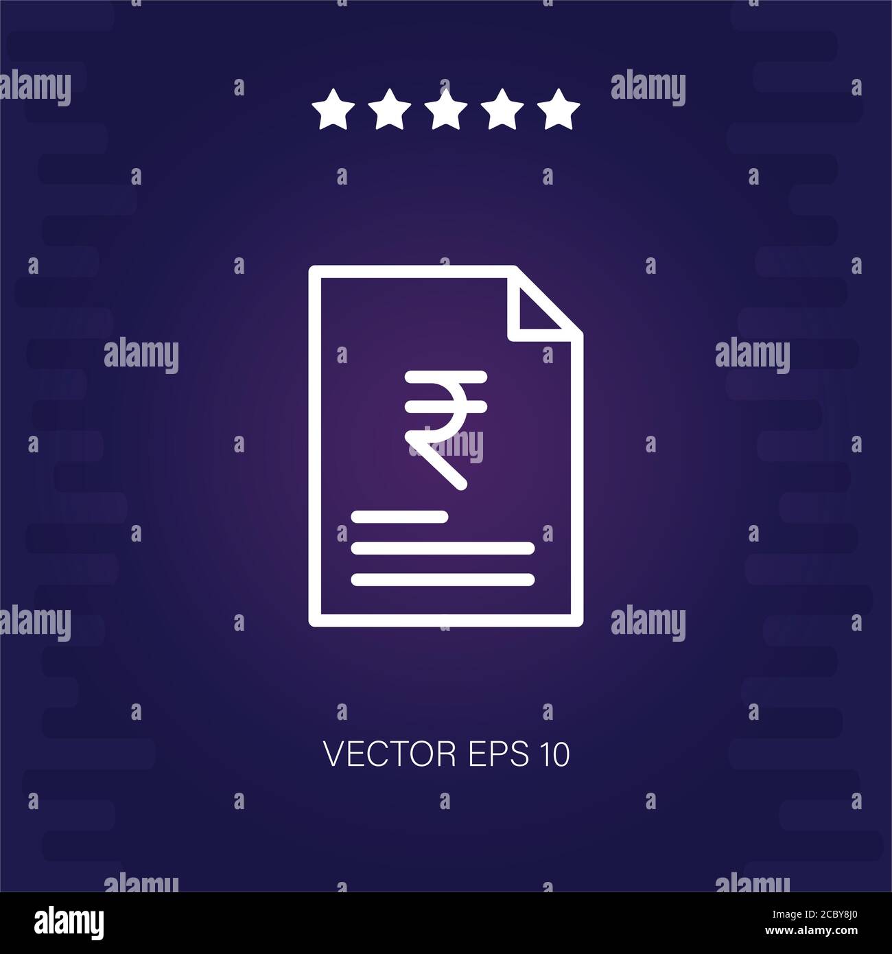 rupee vector icon modern illustration Stock Vector Image & Art - Alamy