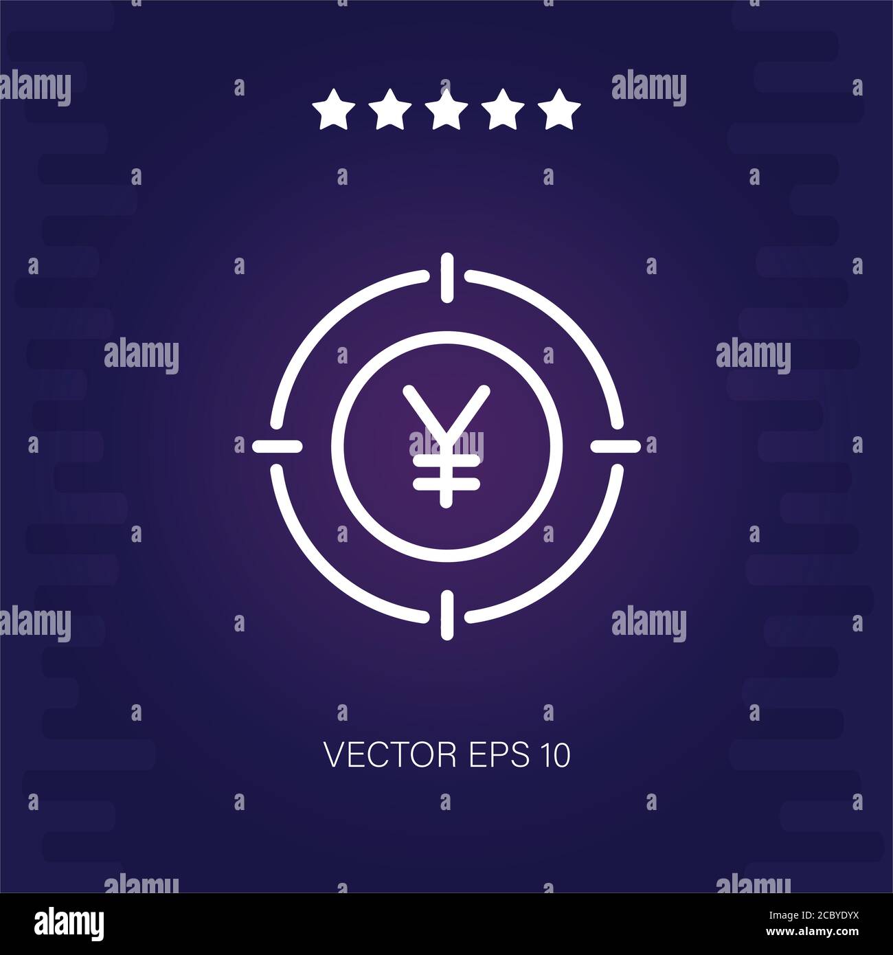 yen vector icon modern illustration Stock Vector Image & Art - Alamy