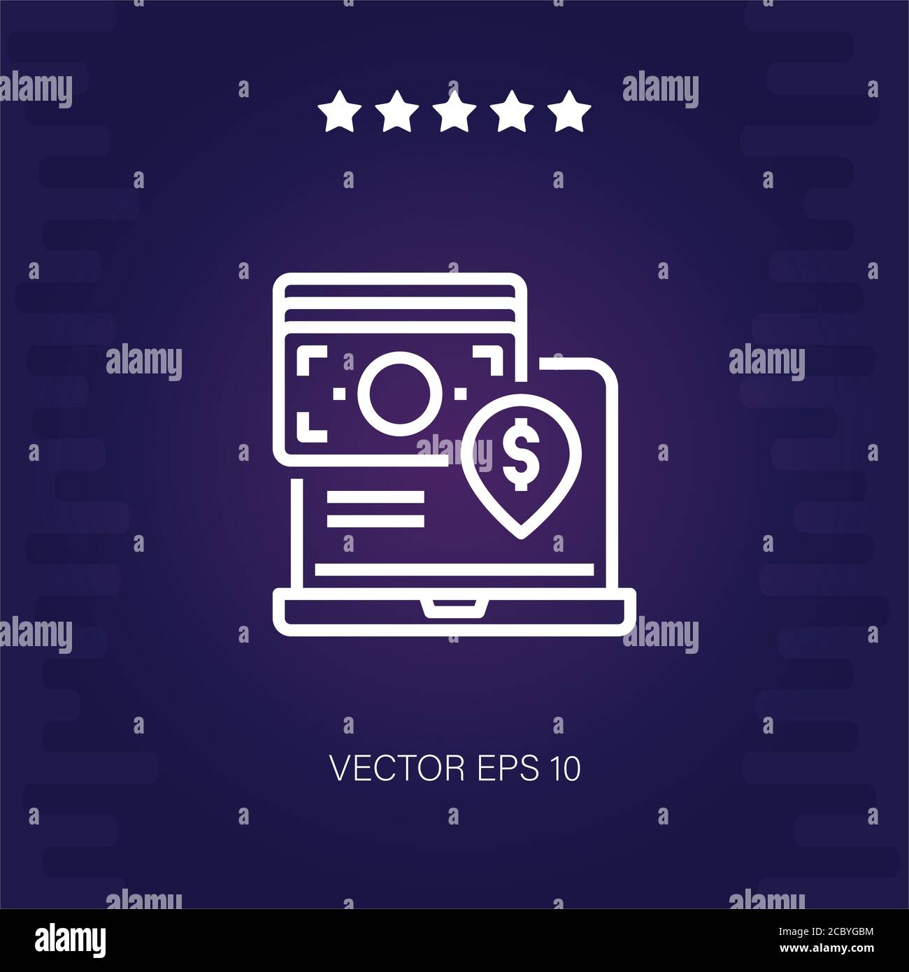 location vector icon modern illustration Stock Vector Image & Art - Alamy