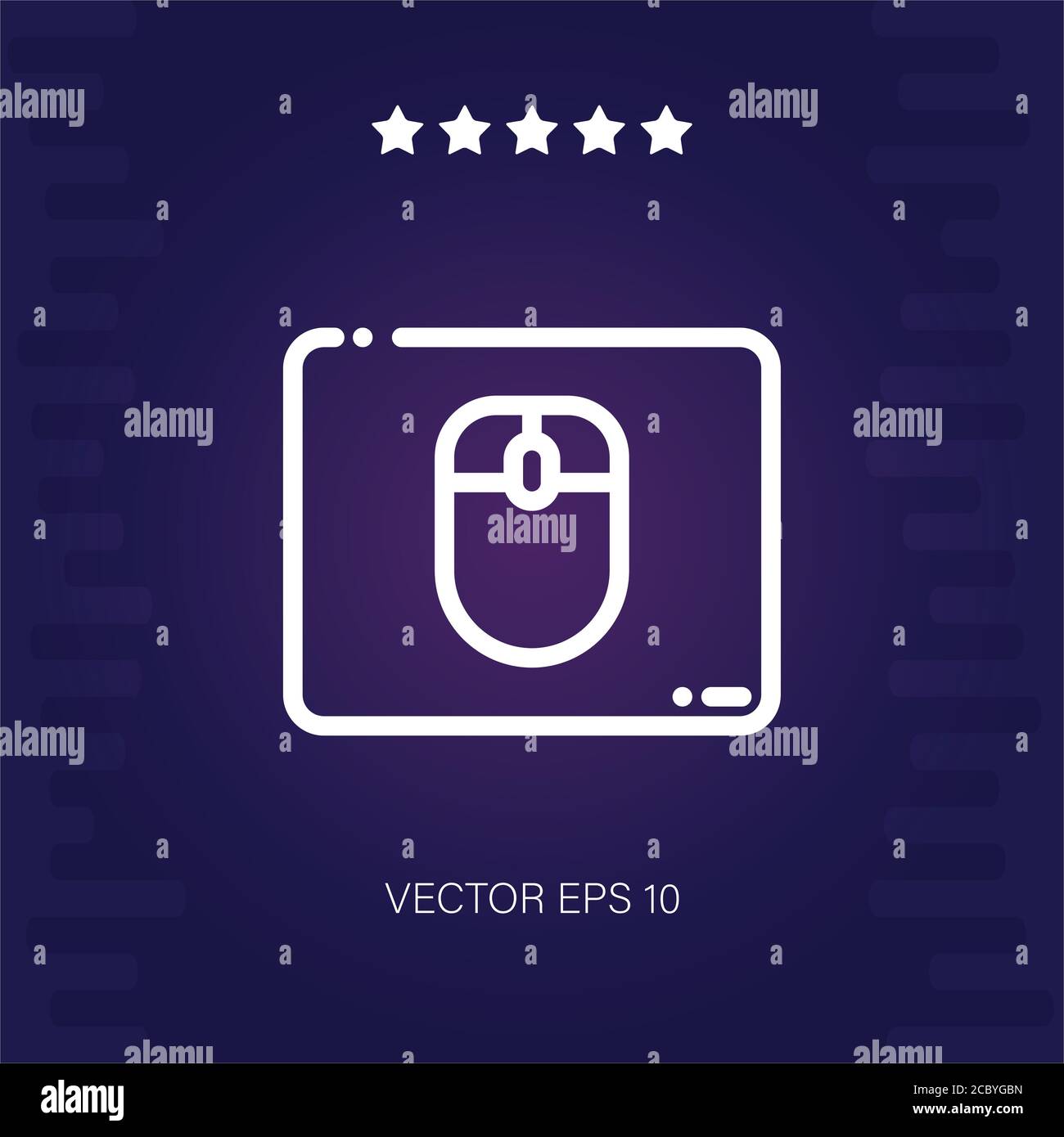 mouse vector icon modern illustration Stock Vector Image & Art - Alamy