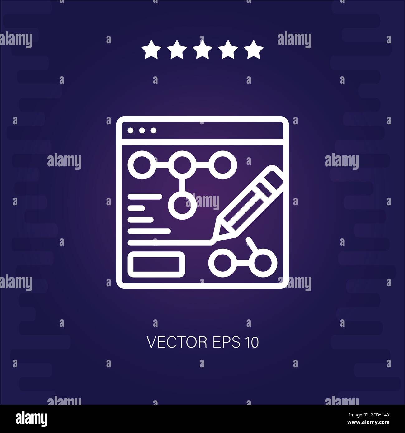 analytics vector icon modern illustration Stock Vector Image & Art - Alamy