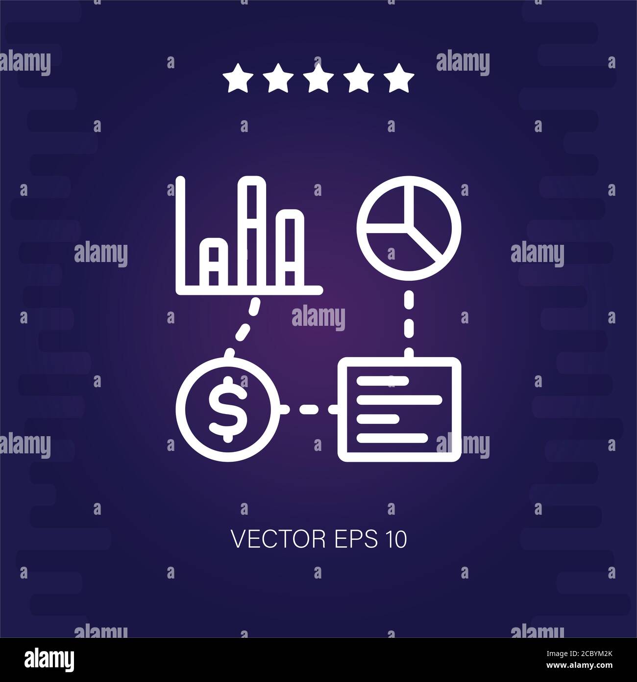 analytics vector icon modern illustration Stock Vector Image & Art - Alamy
