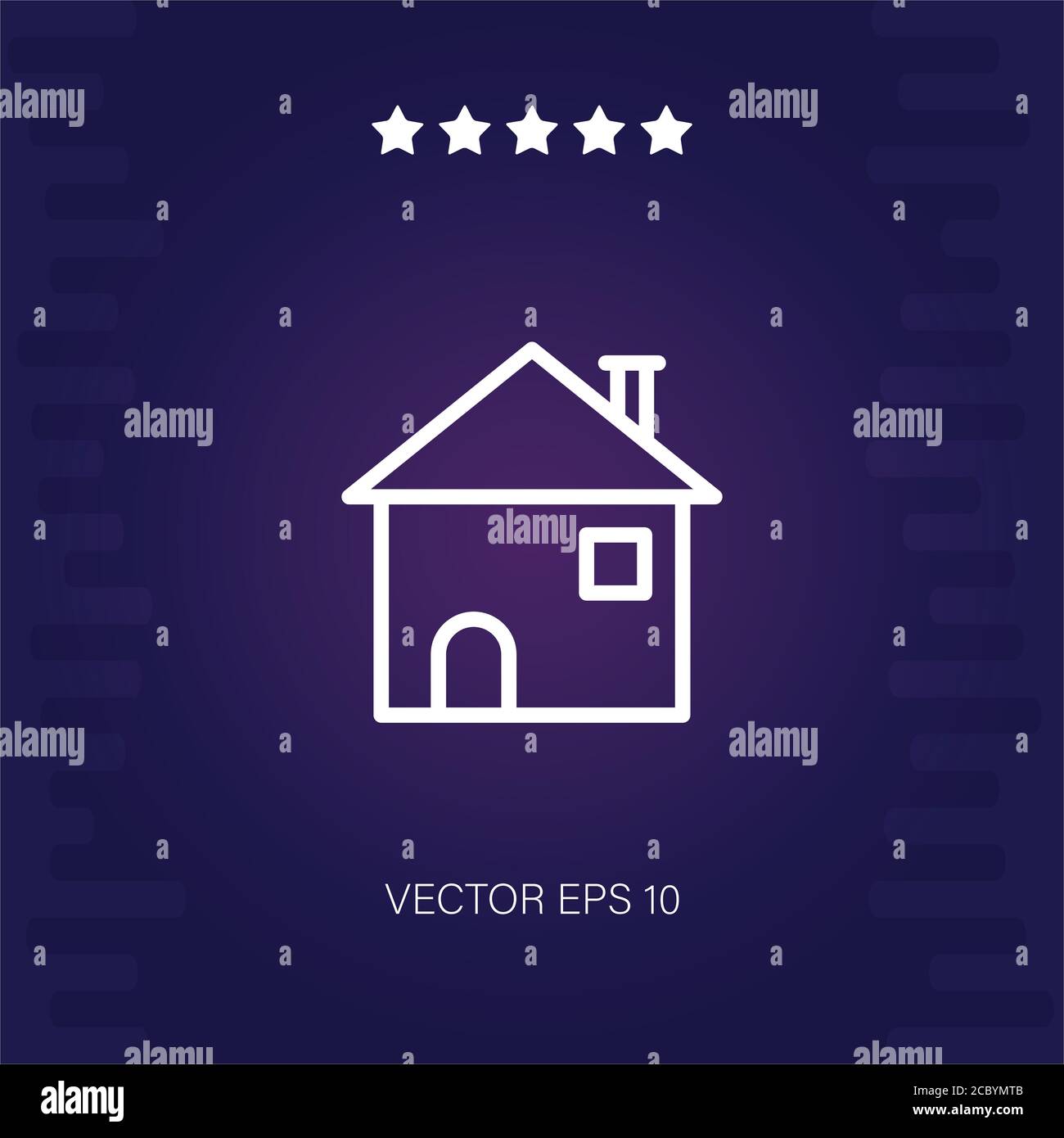 house vector icon modern illustration Stock Vector Image & Art - Alamy