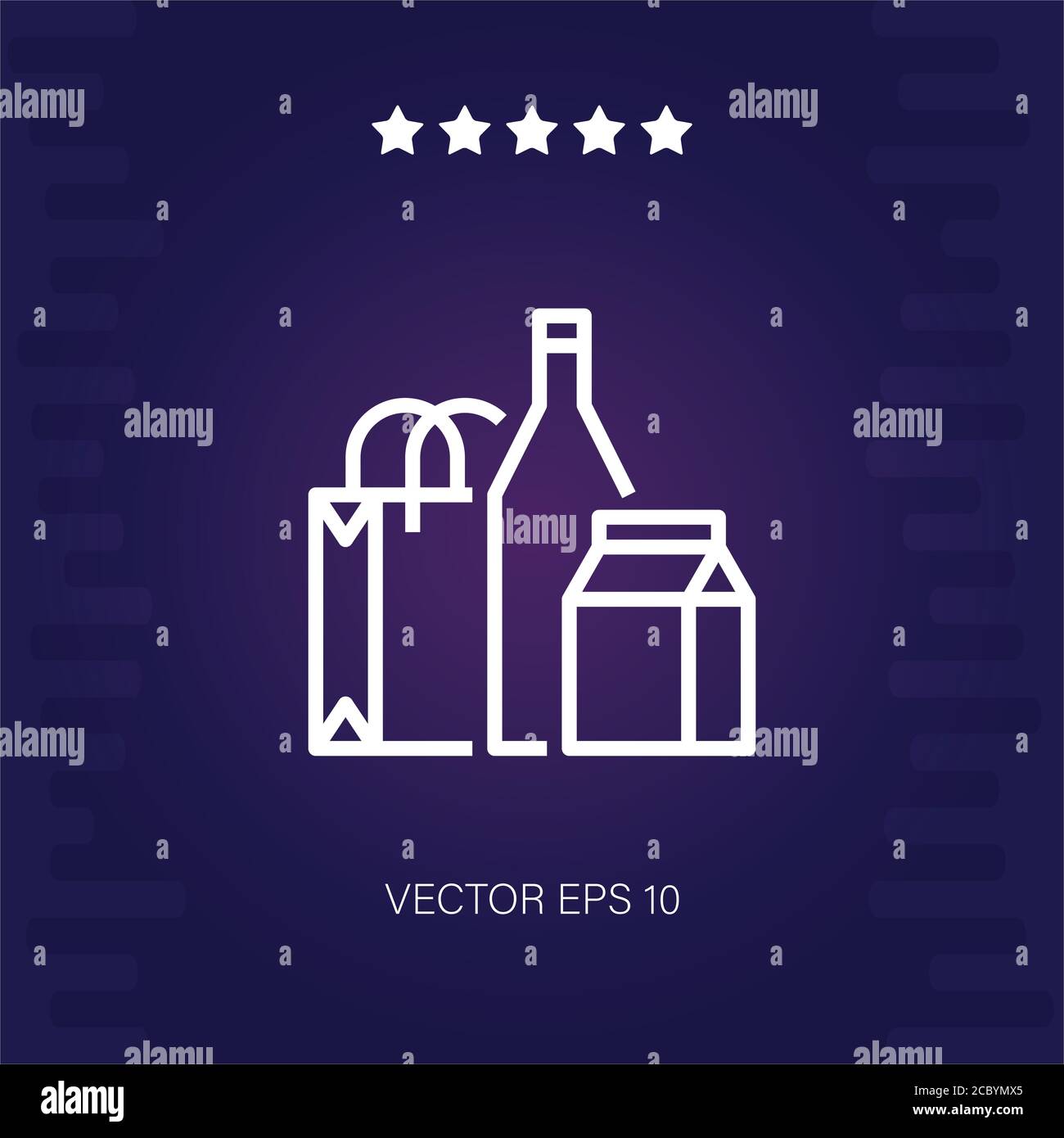 product vector icon modern illustration Stock Vector Image & Art - Alamy