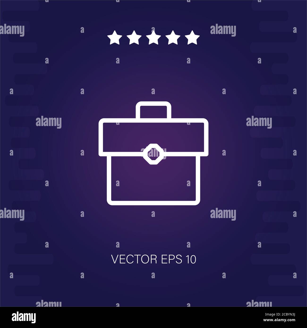 portfolio vector icon modern illustration Stock Vector Image & Art - Alamy