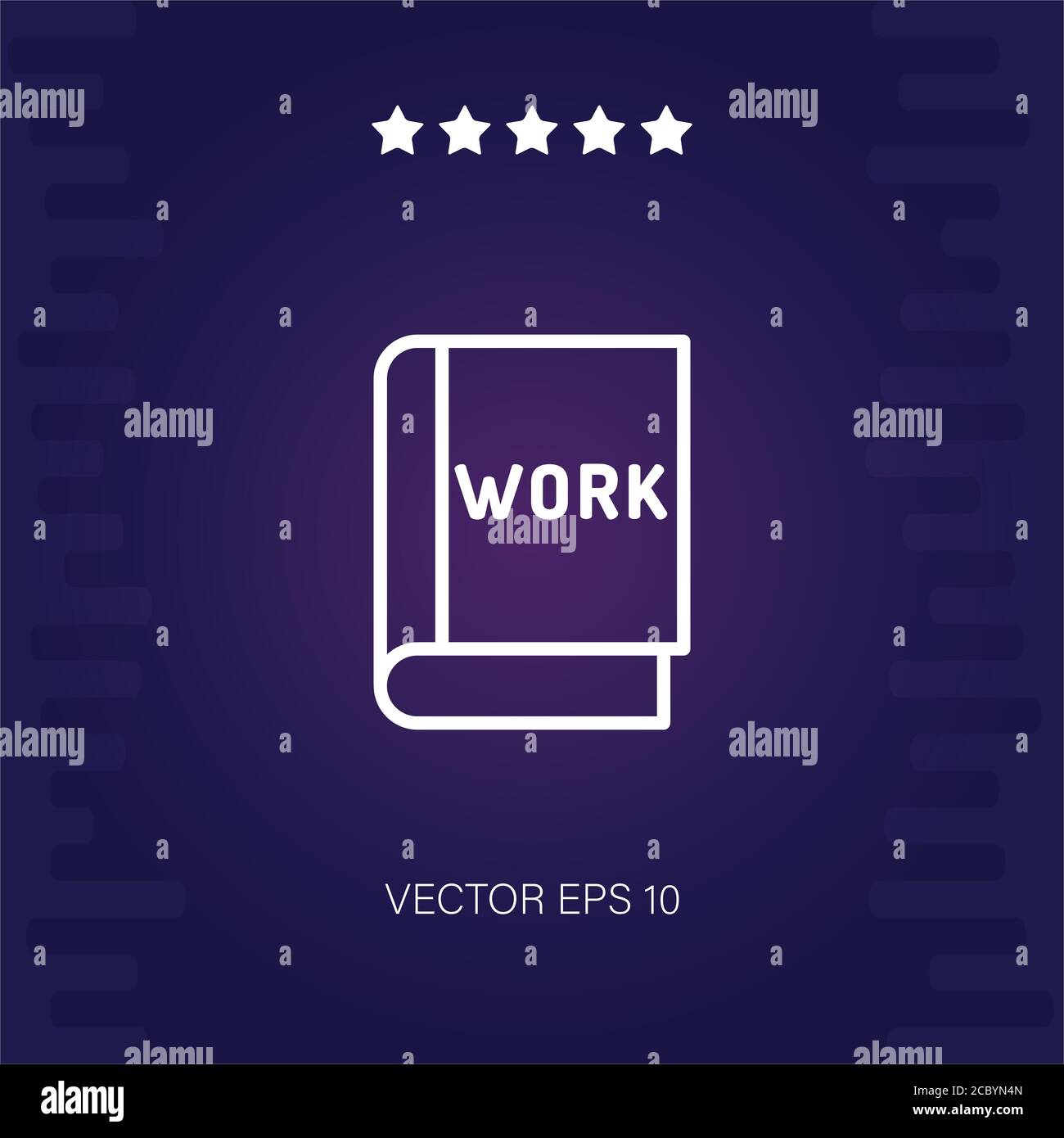 workbook vector icon modern illustration Stock Vector Image & Art Alamy
