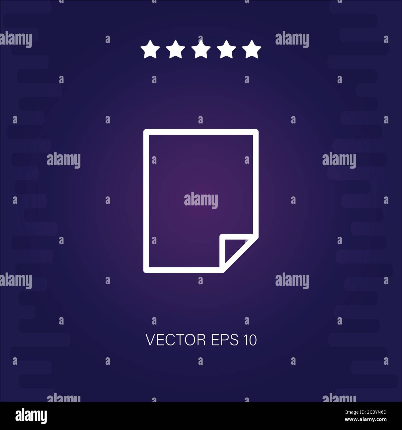 file vector icon modern illustration Stock Vector Image & Art - Alamy