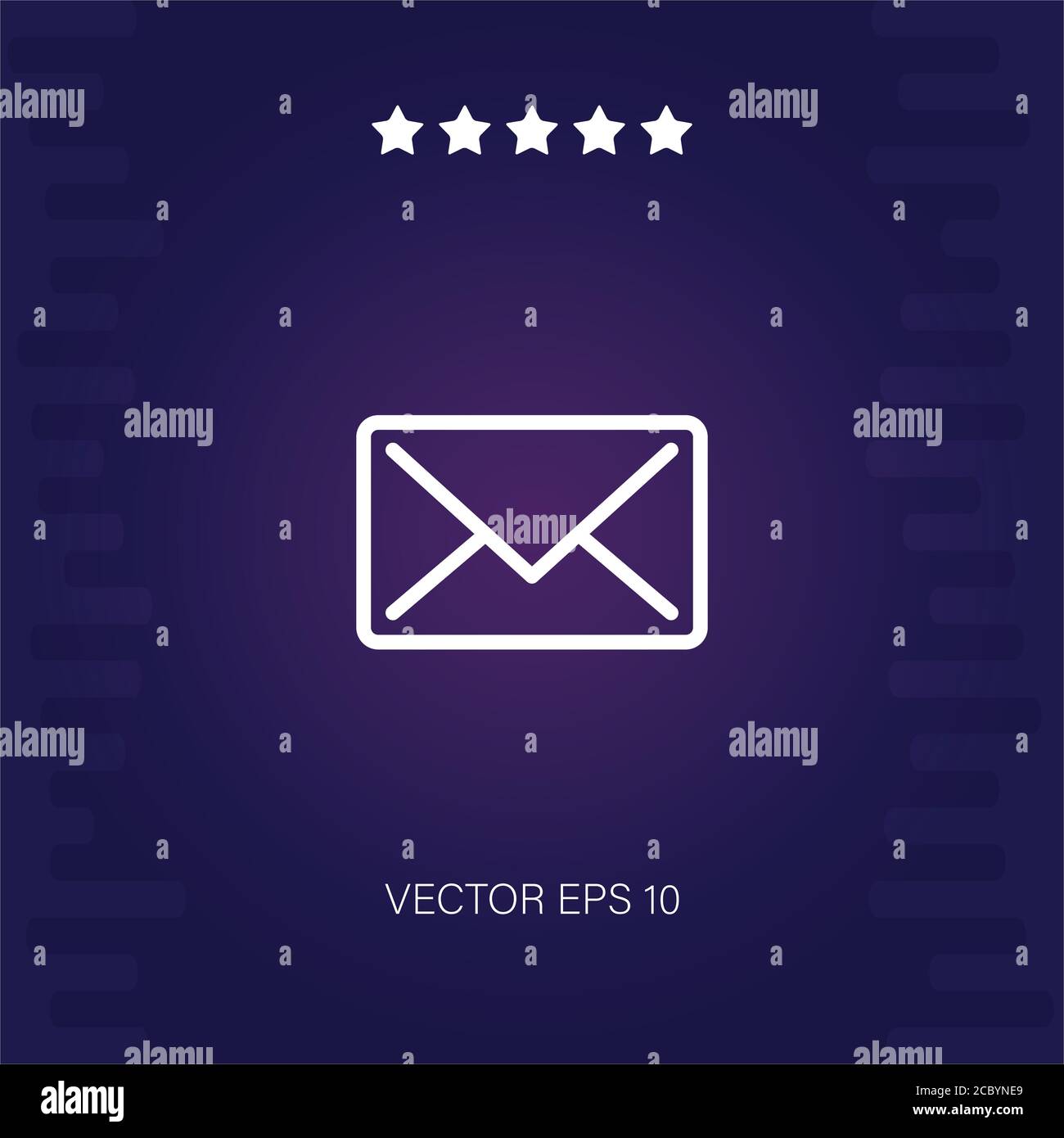 email vector icon modern illustration Stock Vector Image & Art - Alamy