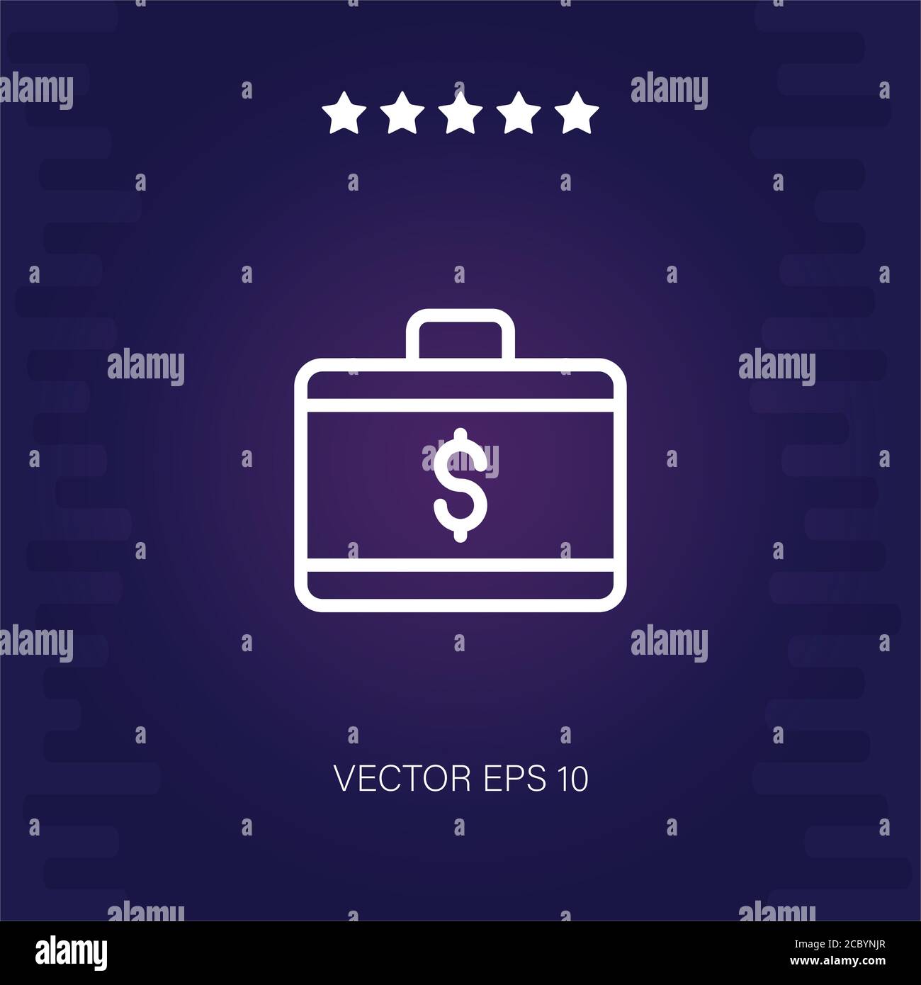 portfolio vector icon modern illustration Stock Vector Image & Art - Alamy