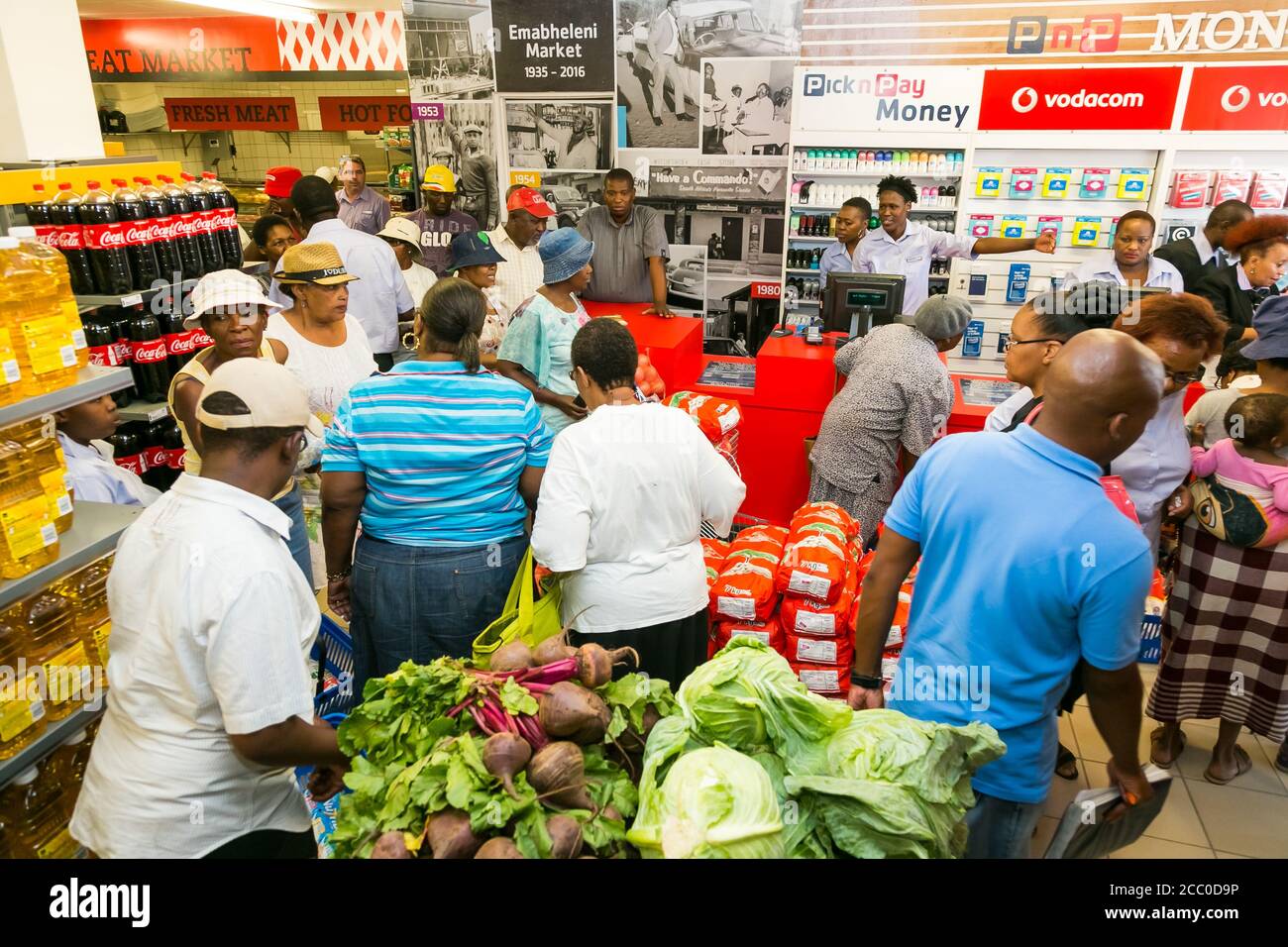 Johannesburg, South Africa October 27, 2016 African customers