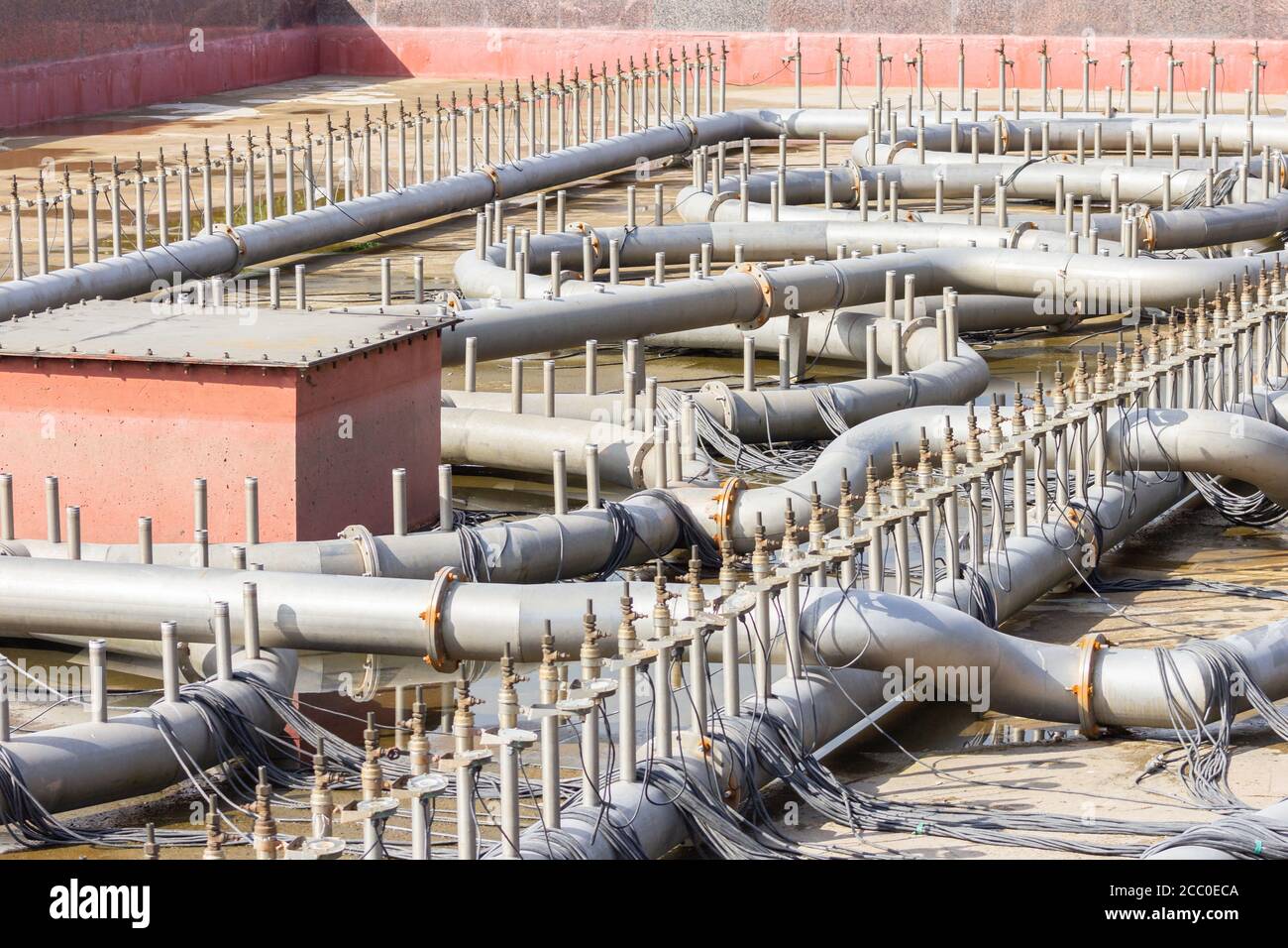 fountain jet pipe hydraulic structures technology equipment nozzles