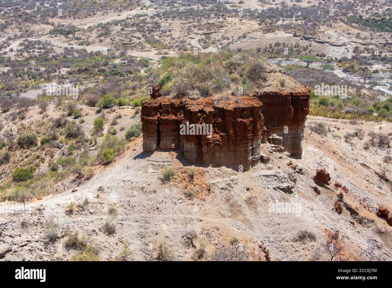 Olduvai Gorge Tanzania Stock Photo