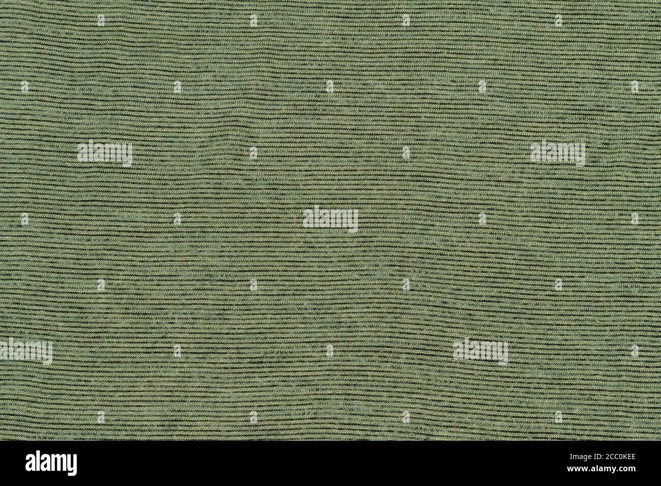 Khaki striped seamless fabric. Close up Stock Photo