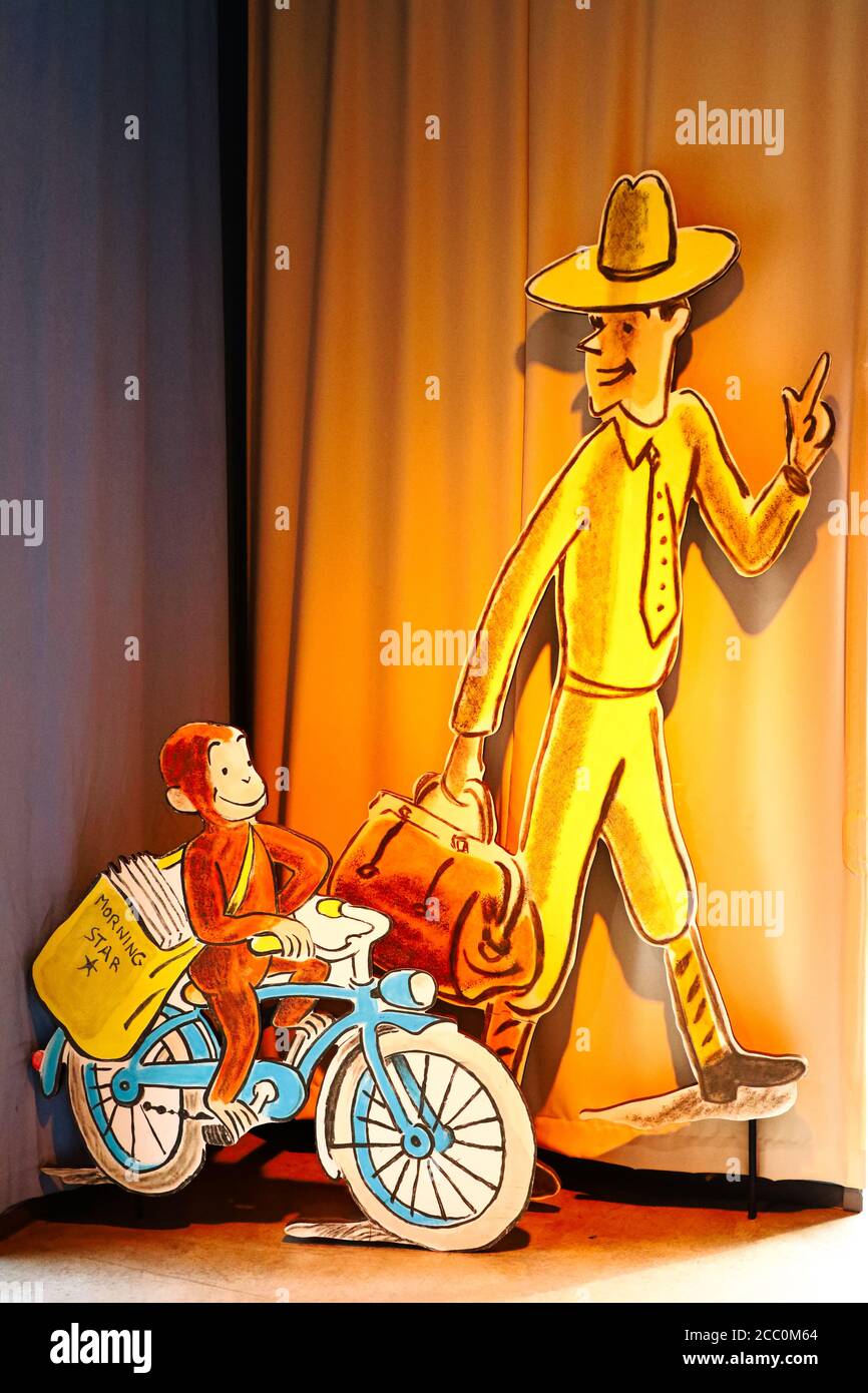 Curious george cartoon hi-res stock photography and images - Alamy