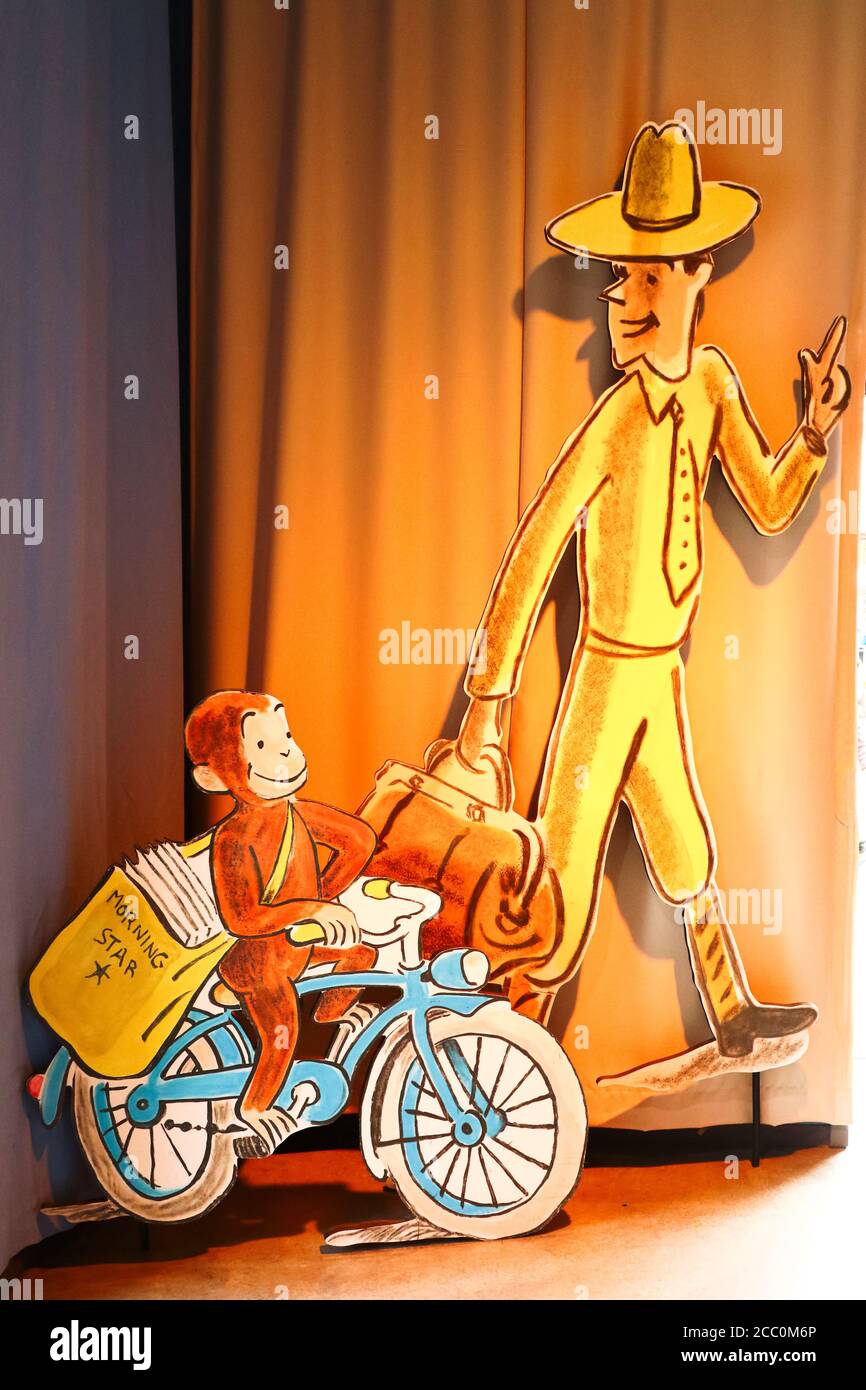 Curious george cartoon hi-res stock photography and images - Alamy
