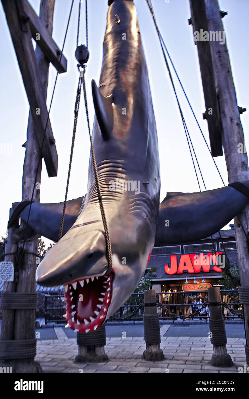 Jaws movie shark attack hi-res stock photography and images - Alamy