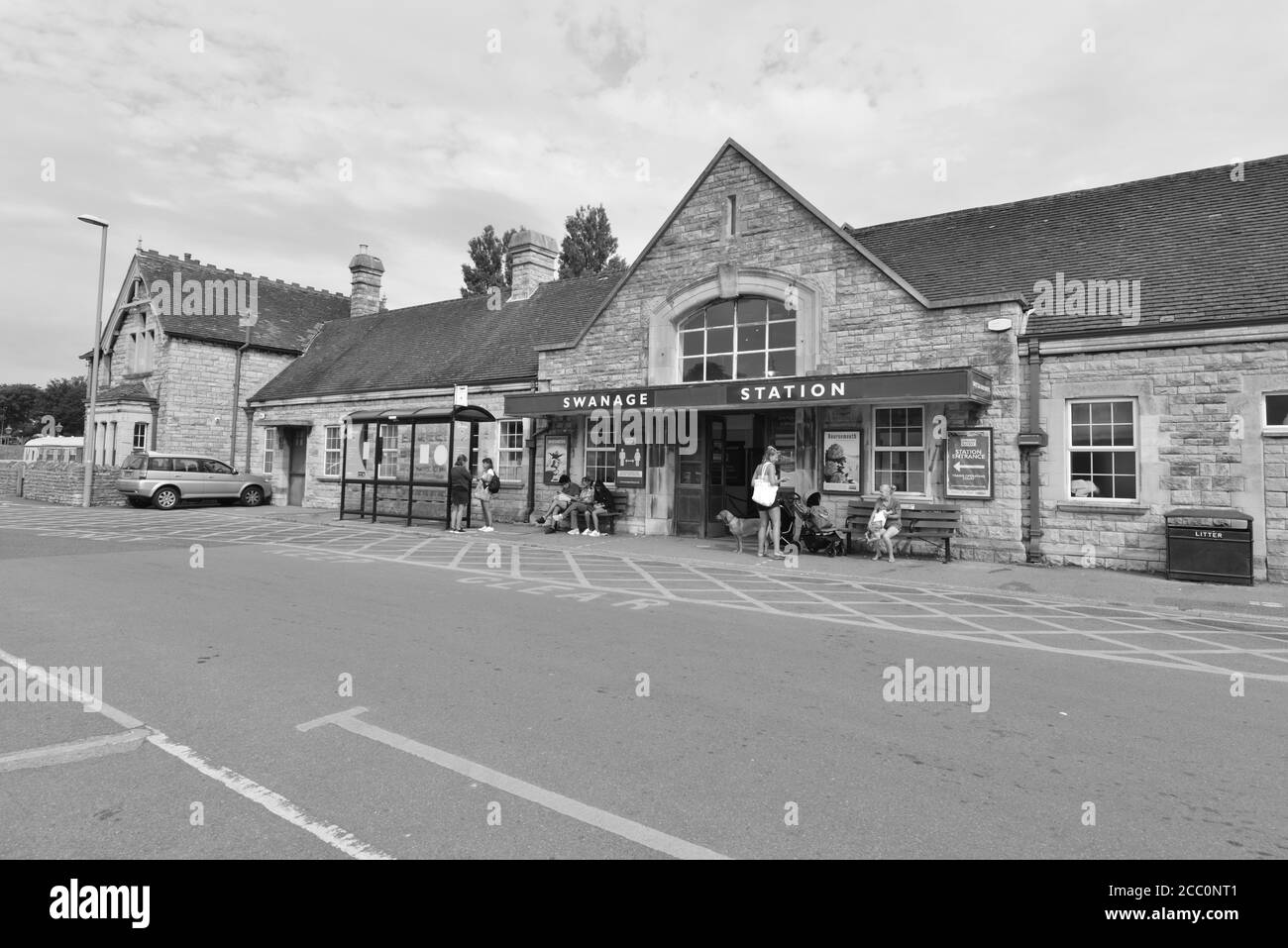 Swanage station Stock Photo