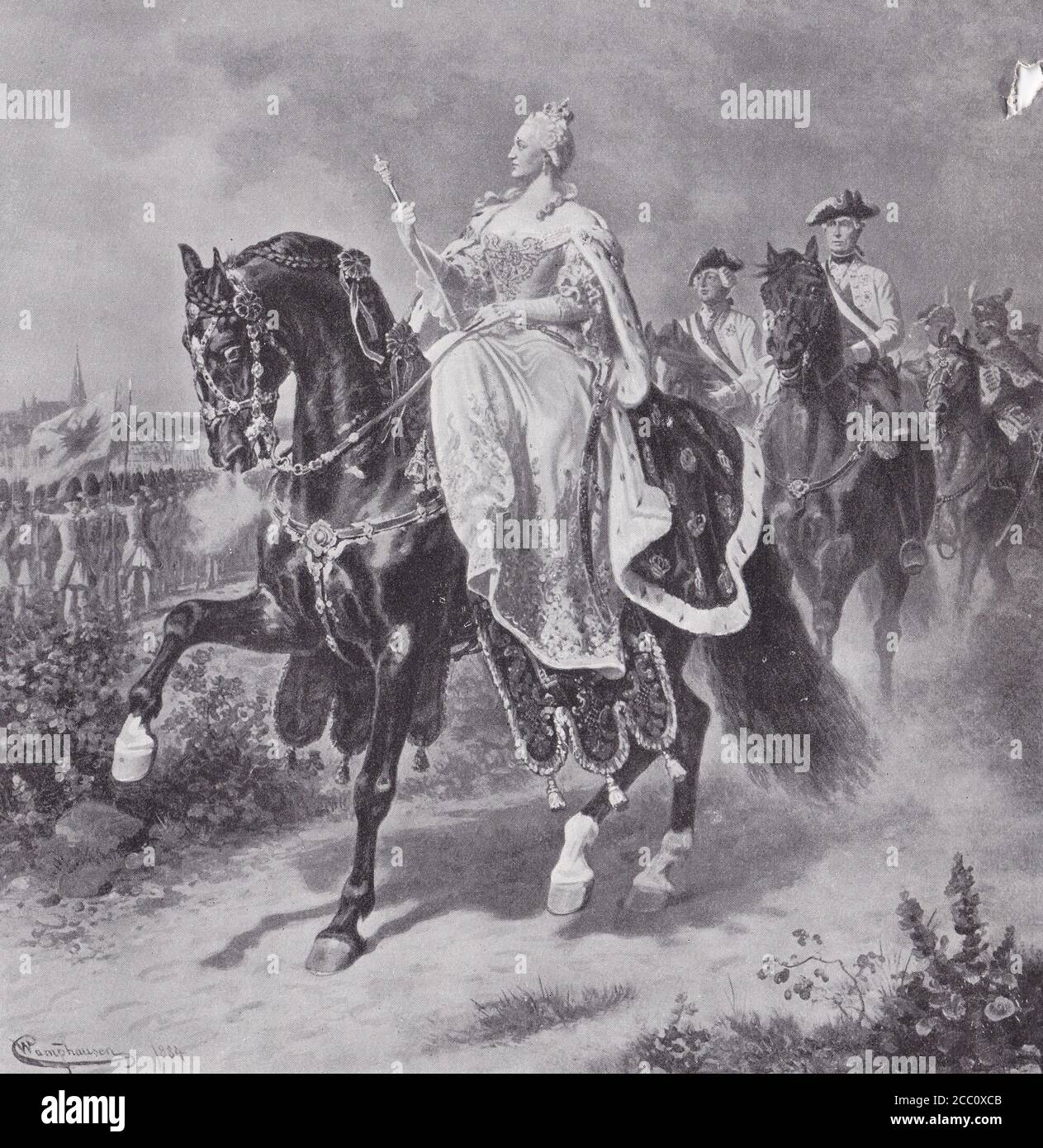 Maria Theresa Walburga Amalia Christina Stock Photo - Alamy