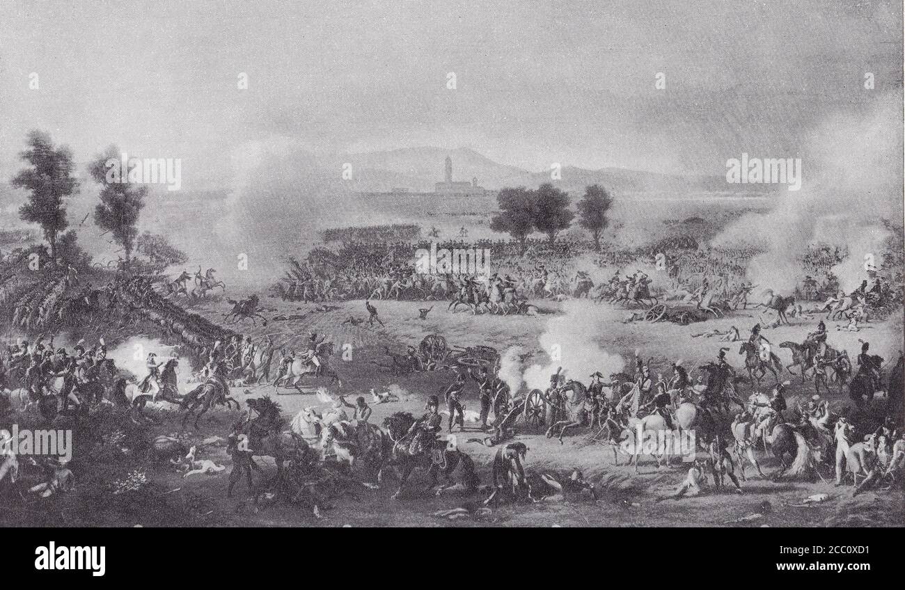 The Battle of Marengo 1800 Stock Photo