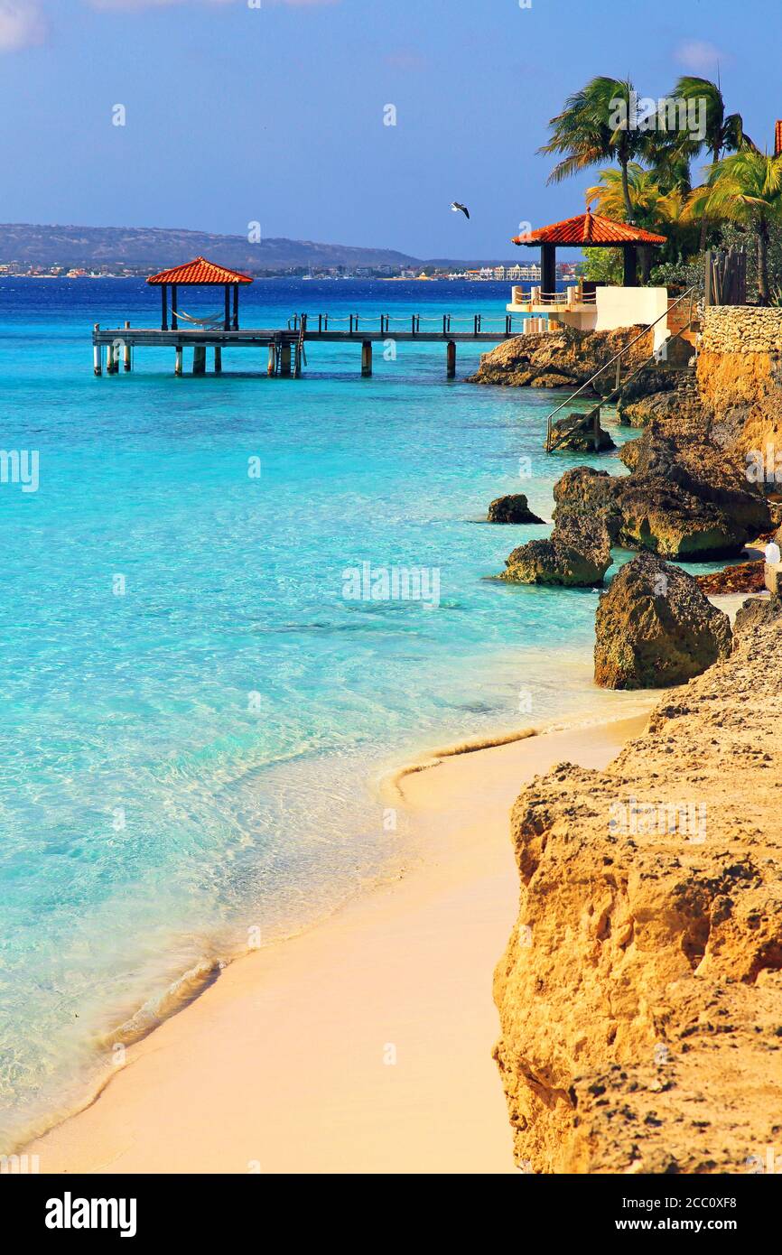 kralendijk bonaire beaches on Bachelors Beach High Resolution Stock Photography And Images Alamy