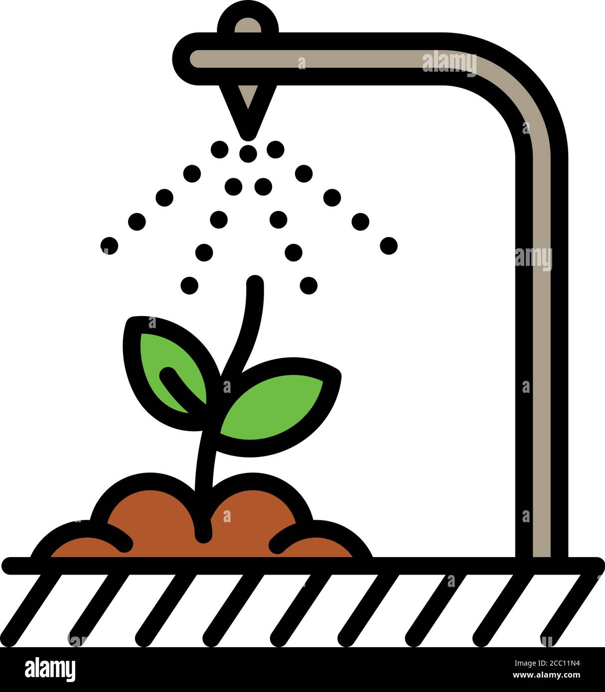 Irrigation Generic Outline Color icon