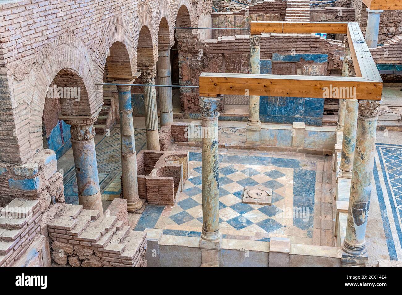 Turkey, province of Izmir, Antique Greek city of Ephesus (Roman port, important role in the diffusion of Christianity with the councils of 431 and 449 Stock Photo