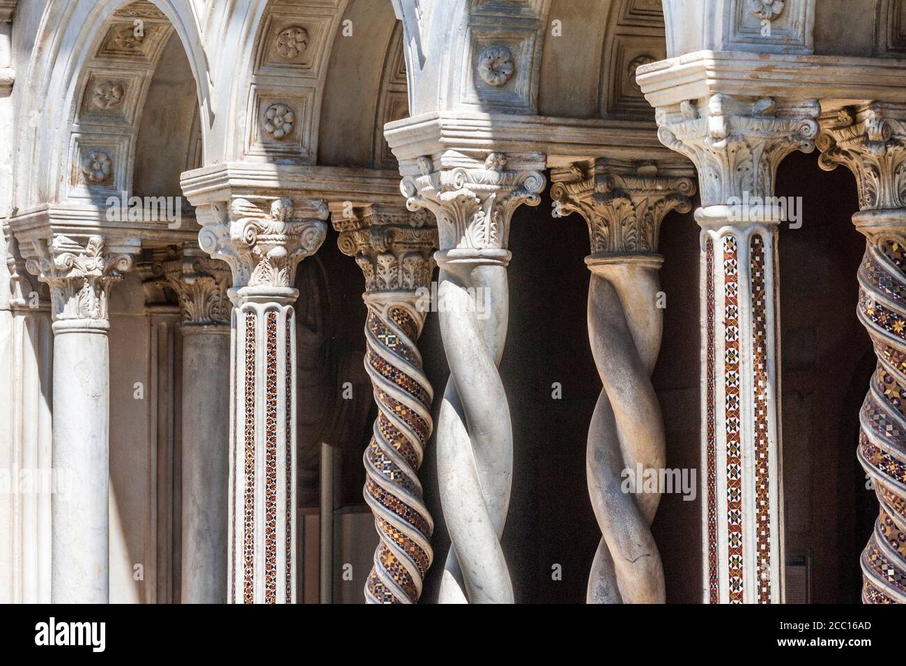 Saint Paul Column Rome Italy, Rome, Basilica of St Paul Outside the Walls (4th-19th centuries ...