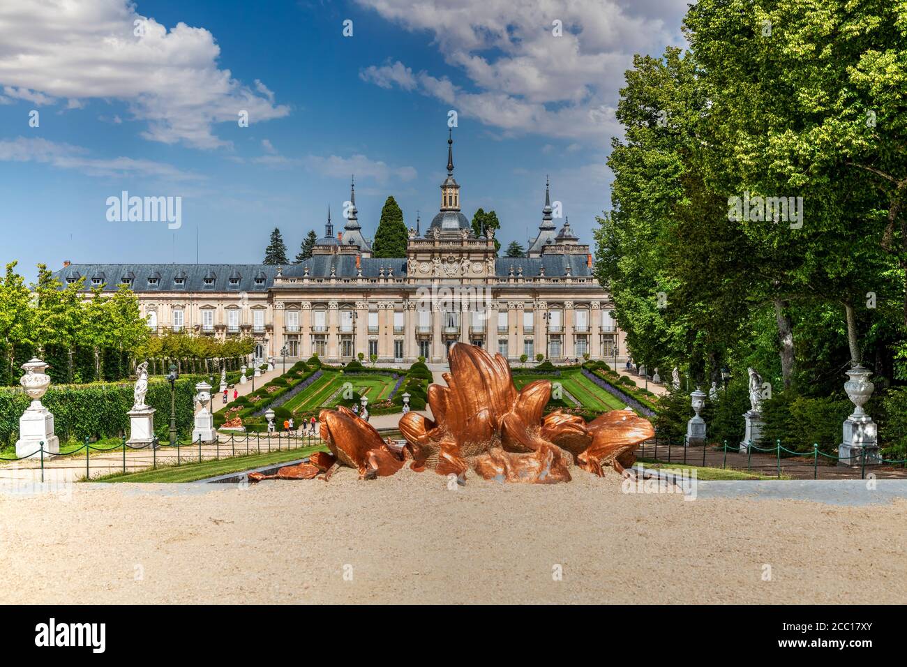 Royal Palace Of La Granja De San Ildefonso Segovia Castile And Leon Spain Stock Photo Alamy