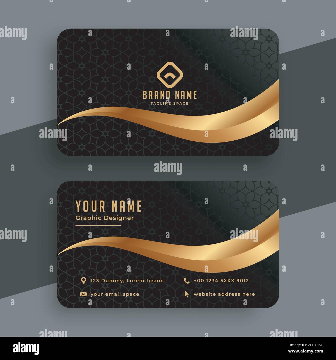 Modern Professional Business Card Template Simple Business Card Abstract Business Card Design Colorful Business Card Template Creative Business Card Stock Vector Image Art Alamy