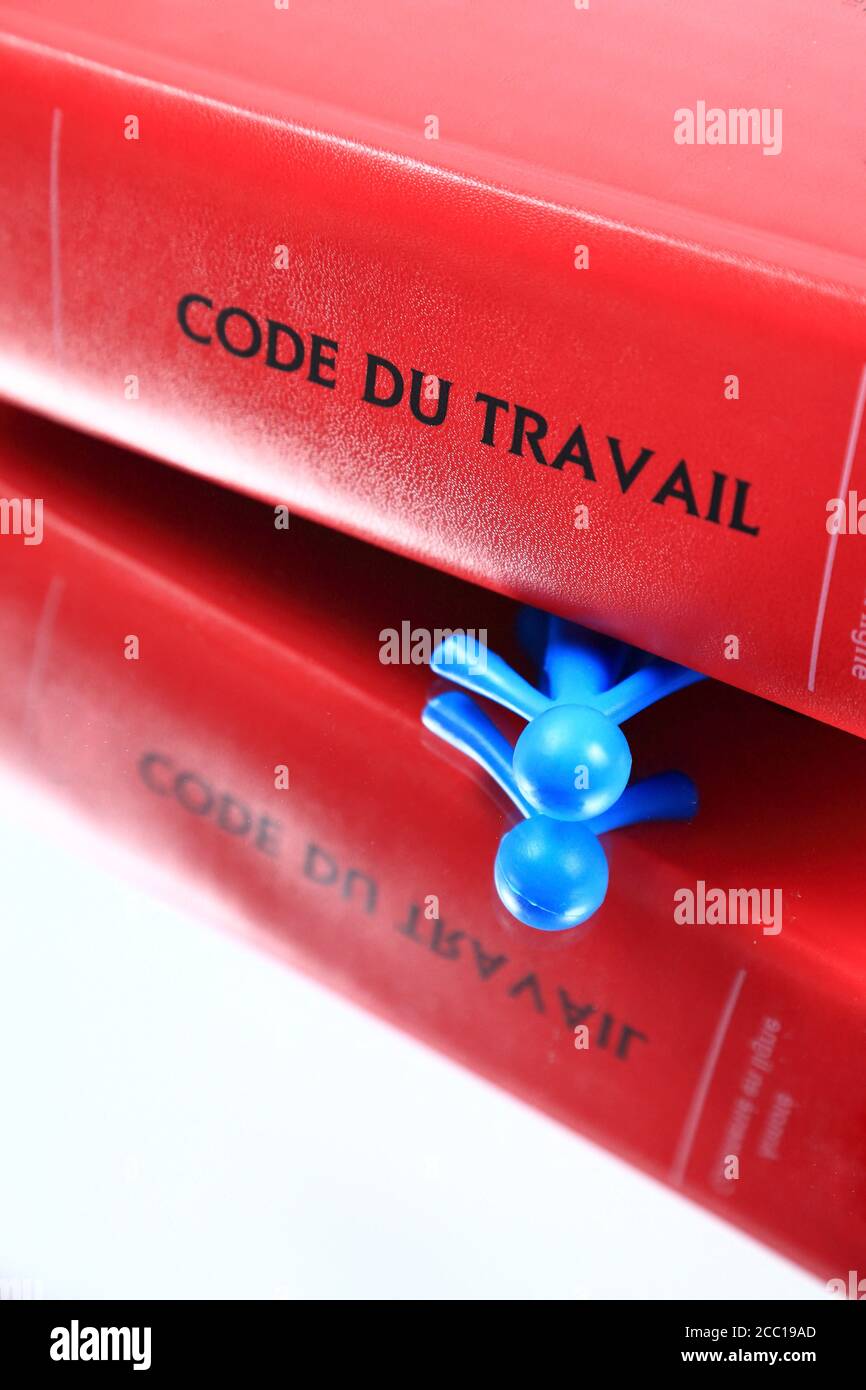 French work's rules Stock Photo Alamy