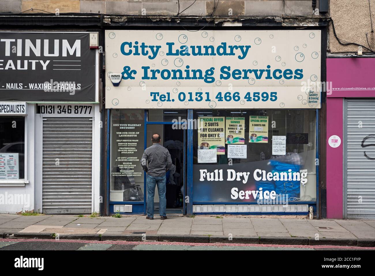 City laundry ironing services hires stock photography and images Alamy
