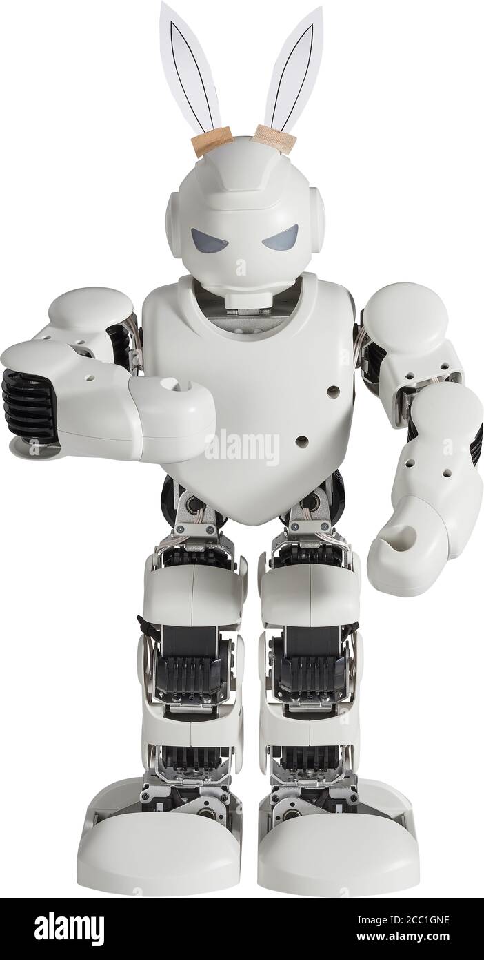 Rabbit robot Cut Out Stock Images & Pictures - Alamy