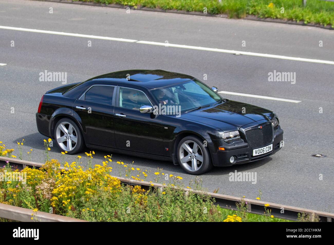 2006 Black Chrysler 300C, 300 C, CRD; Vehicular traffic