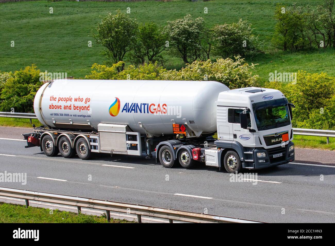 AvantiGas LPG Tanker Haulage delivery trucks, lorry, transportation